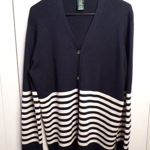 NWOT Silk Blend Cardigan sz L